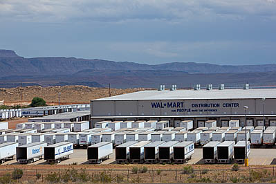 Hurricane, Utah - Walmart distribution center.